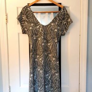 Pact Fit and Flare Crossback Maxi Dress Size XXL